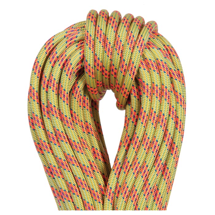 Beal Ice Line 8.1mm Golden Dry Rope with Unicore