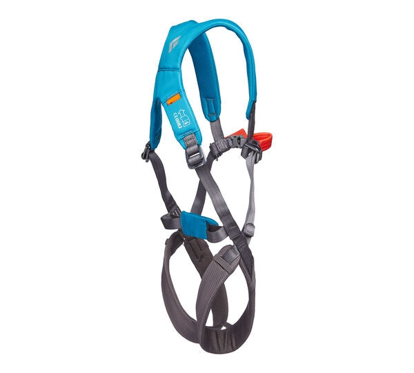 Black Diamond Momentum Kid's Full Body Harness Azul