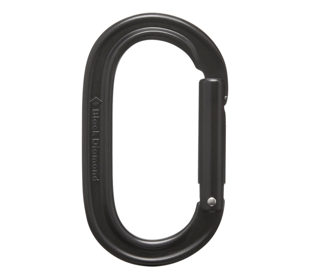 Black Diamond Oval Keylock Carabiner