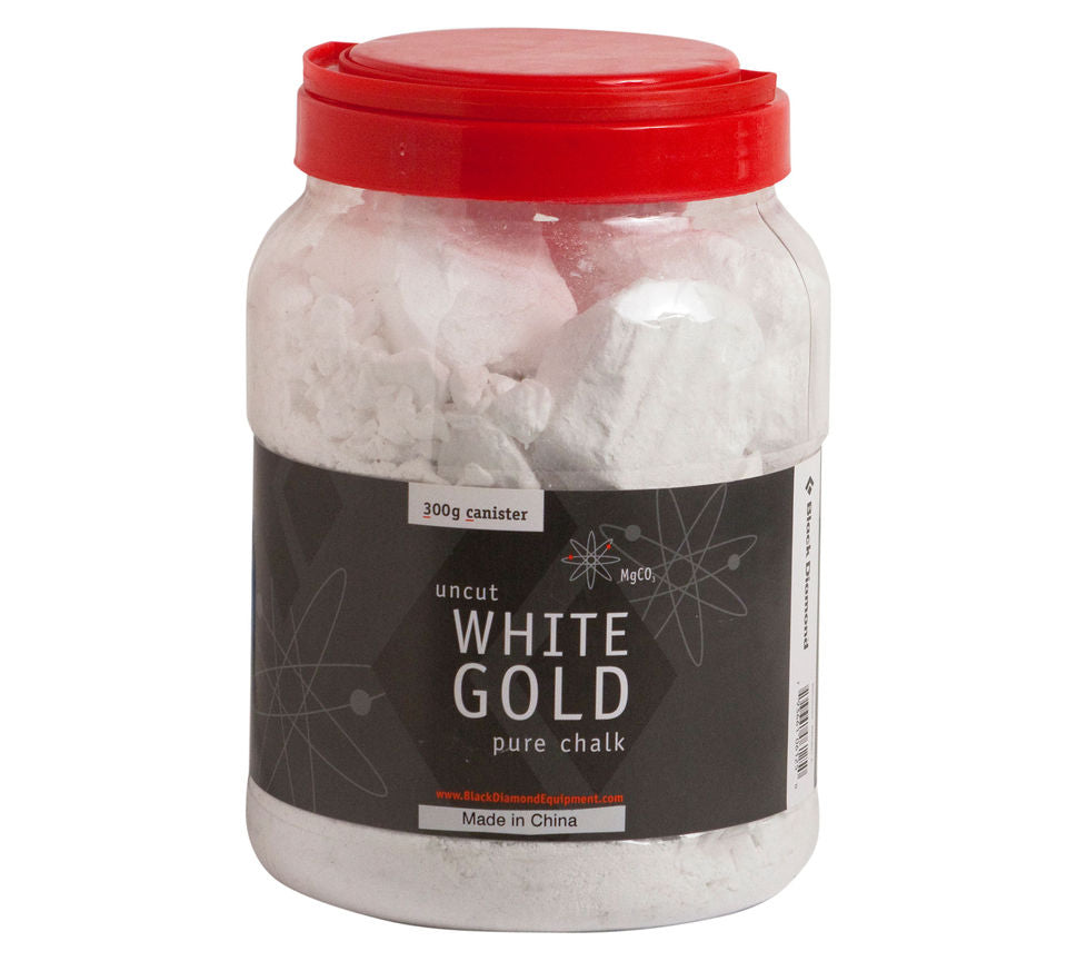 Black Diamond White Gold Refillable Chalk Canister - 300 gm