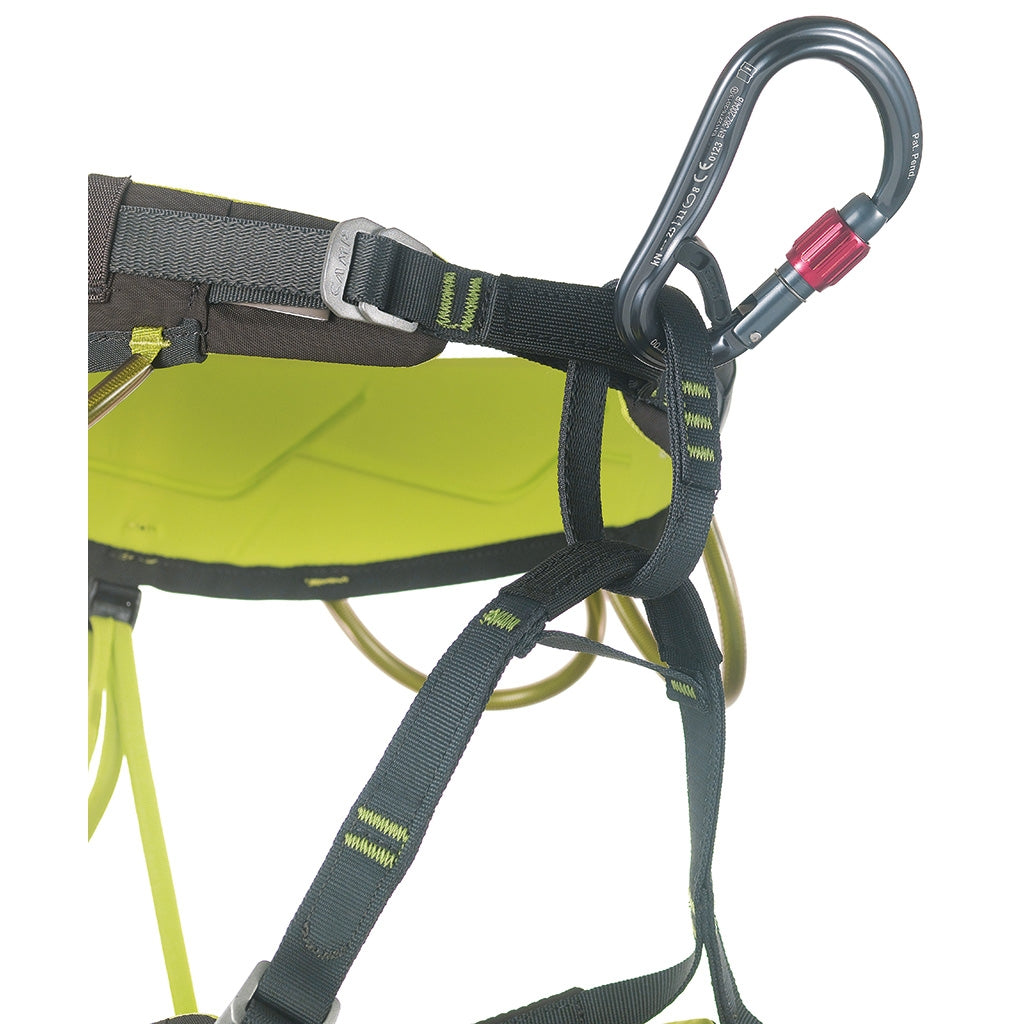 CAMP Atom Belay Lock Carabiner - Gun Metal