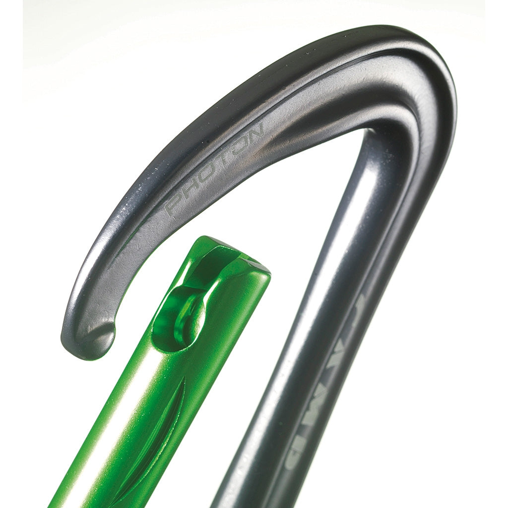 CAMP Photon Straight Gate Carabiner - Dark Gray