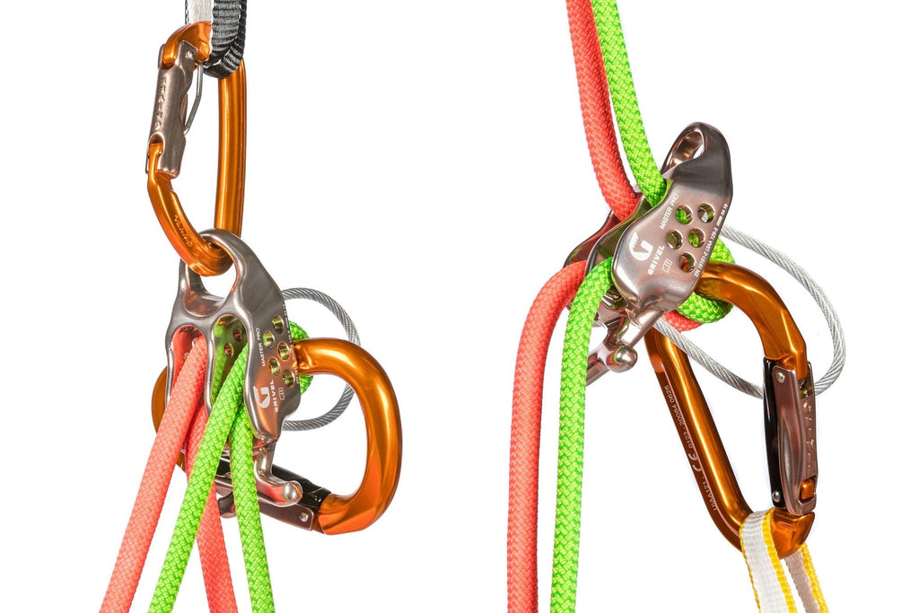 Grivel Master Pro Belay Device - Gold