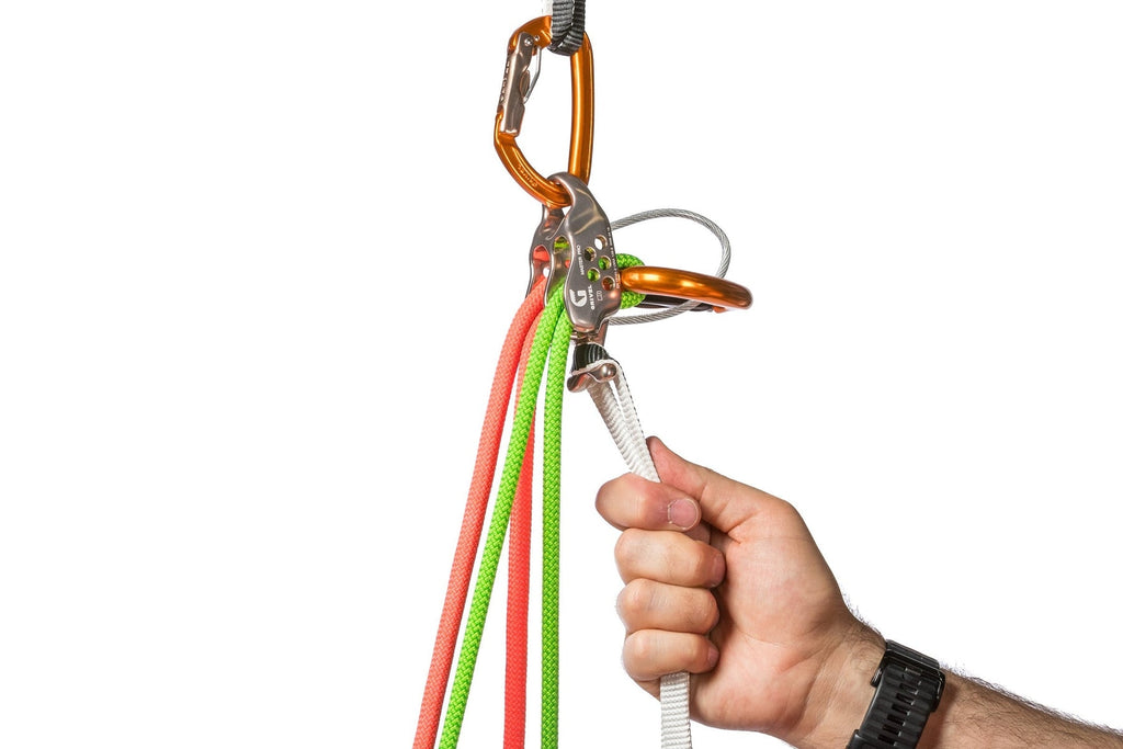 Grivel Master Pro Belay Device - Gold