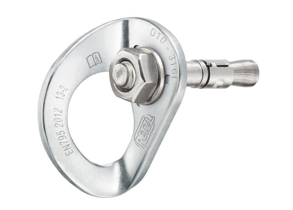 Petzl 10mm Coeur Bolt & Hanger Stainless Steel 20 pk