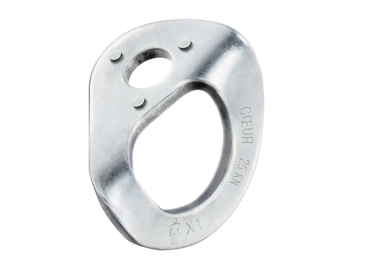Petzl 12mm Coeur Bolt & Hanger Stainless Steel 20 pk