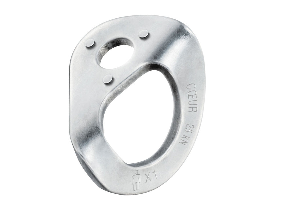 Petzl 10mm Coeur Bolt & Hanger Stainless Steel 20 pk
