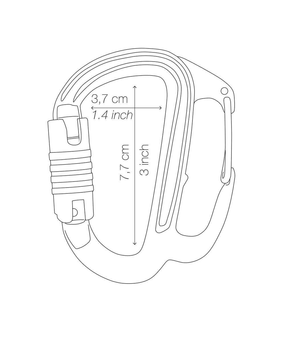 Petzl Freino Z Triact-Lock Carabiner