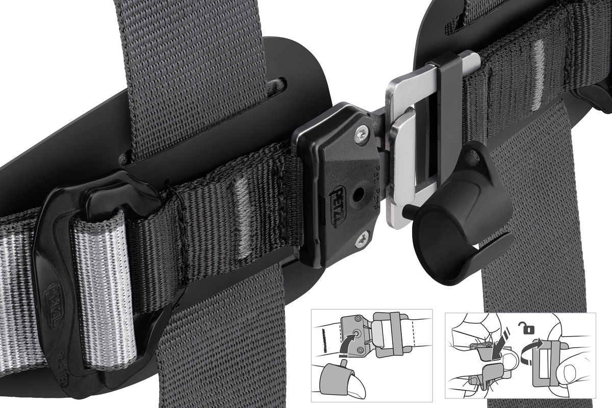 Petzl Swan Easyfit Full Body Harness - Steel