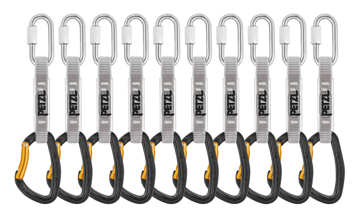 Petzl Djinn Steel Axess Quickdraw 12cm (10 pack)