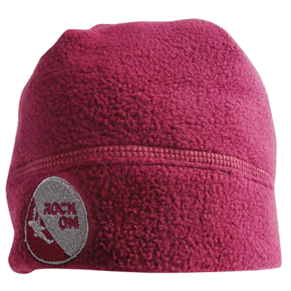 Rock On Women's Full Dome Beanie with Ponytail Hole
